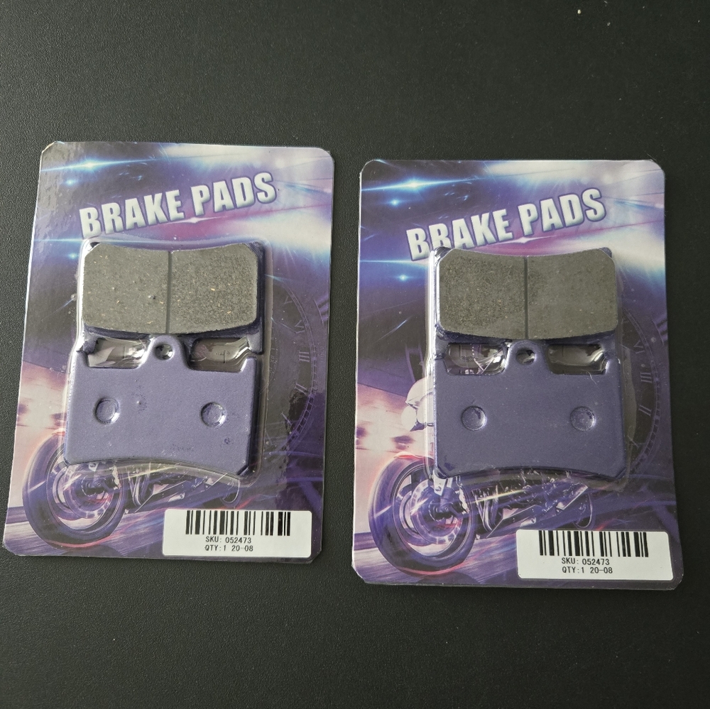 ECCPP Motorcycle Carbon Fiber Brake Pads in Purple